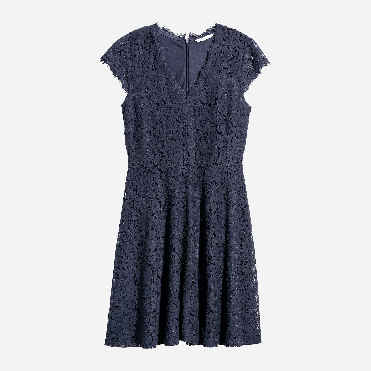 

Платье H&M 0523642_02  Темно-синее, Платье H&M 0523642_02 S Темно-синее