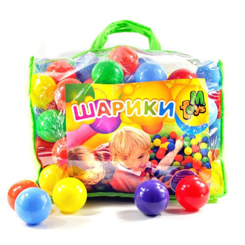 

Кульки для сухих басейнів 01159 (12024), 100 шт в сумці