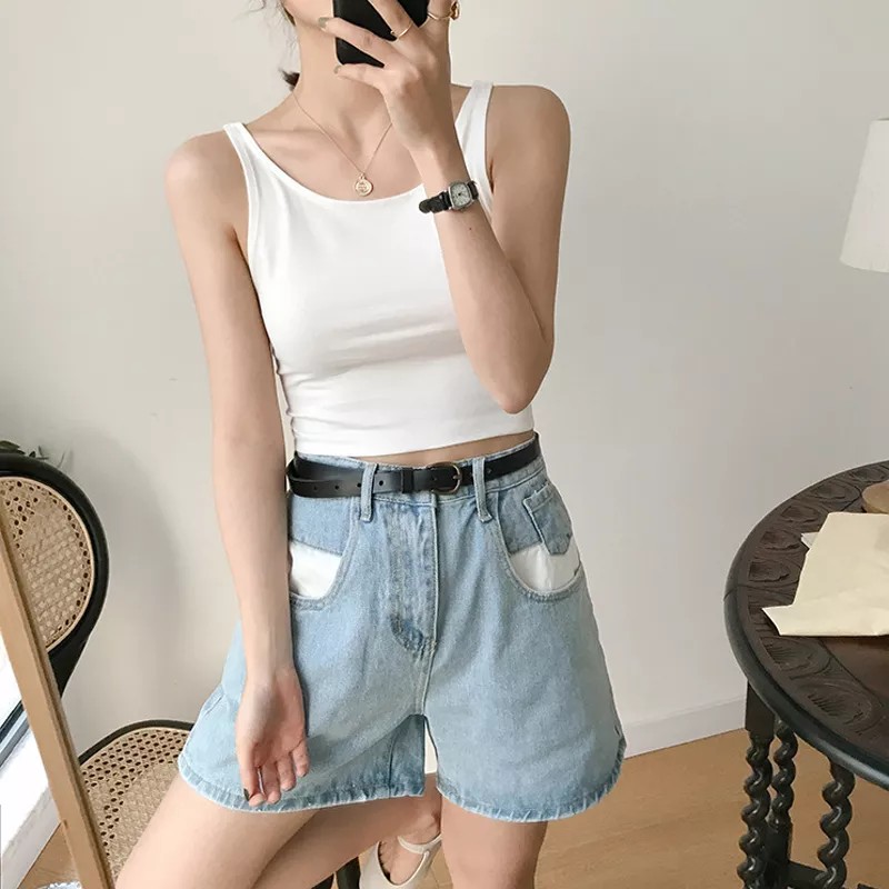 

Женский топ-майка белый  1219_14-91, Женский топ-майка белый One Size 1219_14-91