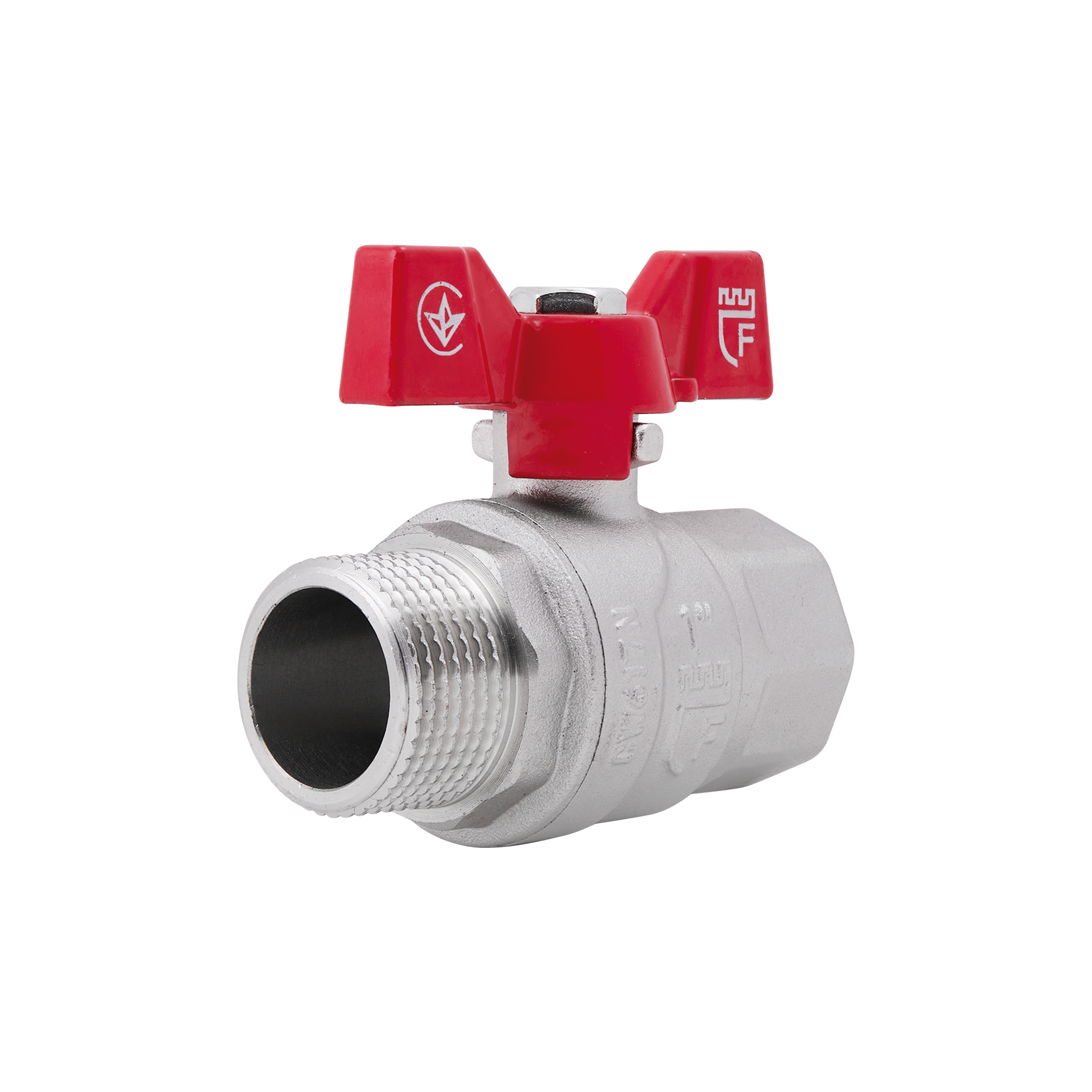 

Кран шаровой SD Forte 1" ВН для воды (бабочка)