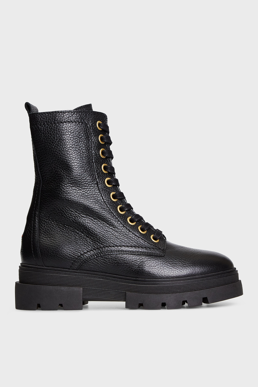 

Женские черные кожаные ботинки RUGGED CLASSIC Tommy Hilfiger 39 FW0FW05185