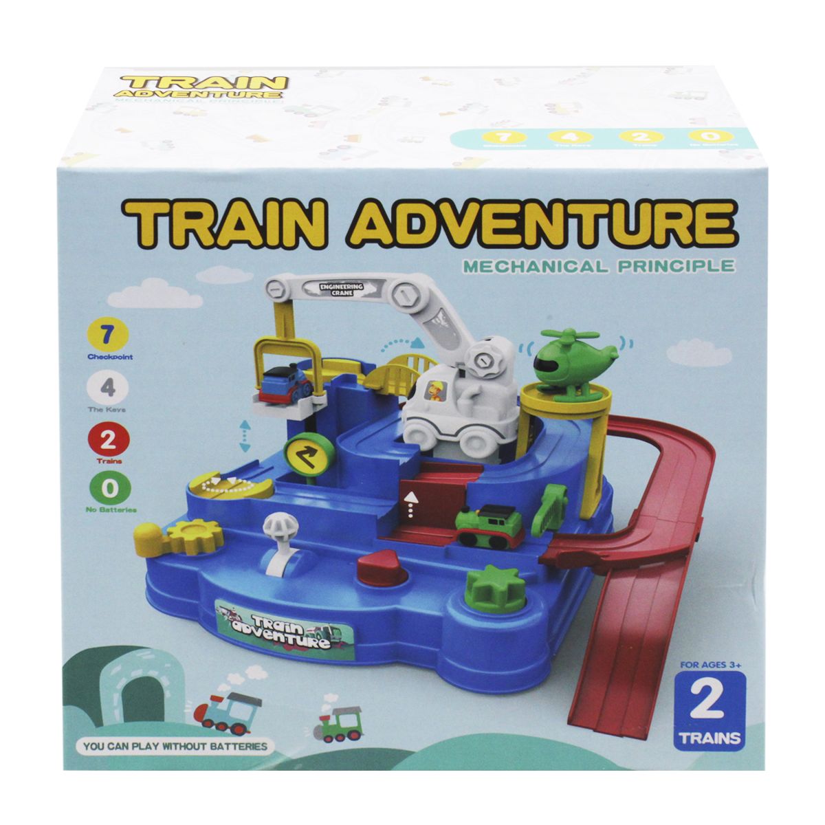 

Игровой трек-паркинг Train Adventure MiC (ZY1231093) (179448)