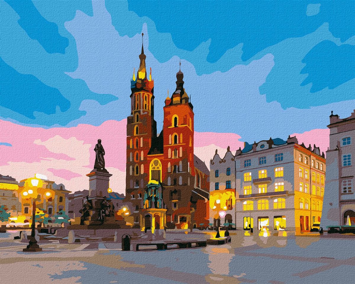 

Картина по номерам Вечерний Краков Идейка (KHO3607) (179700)