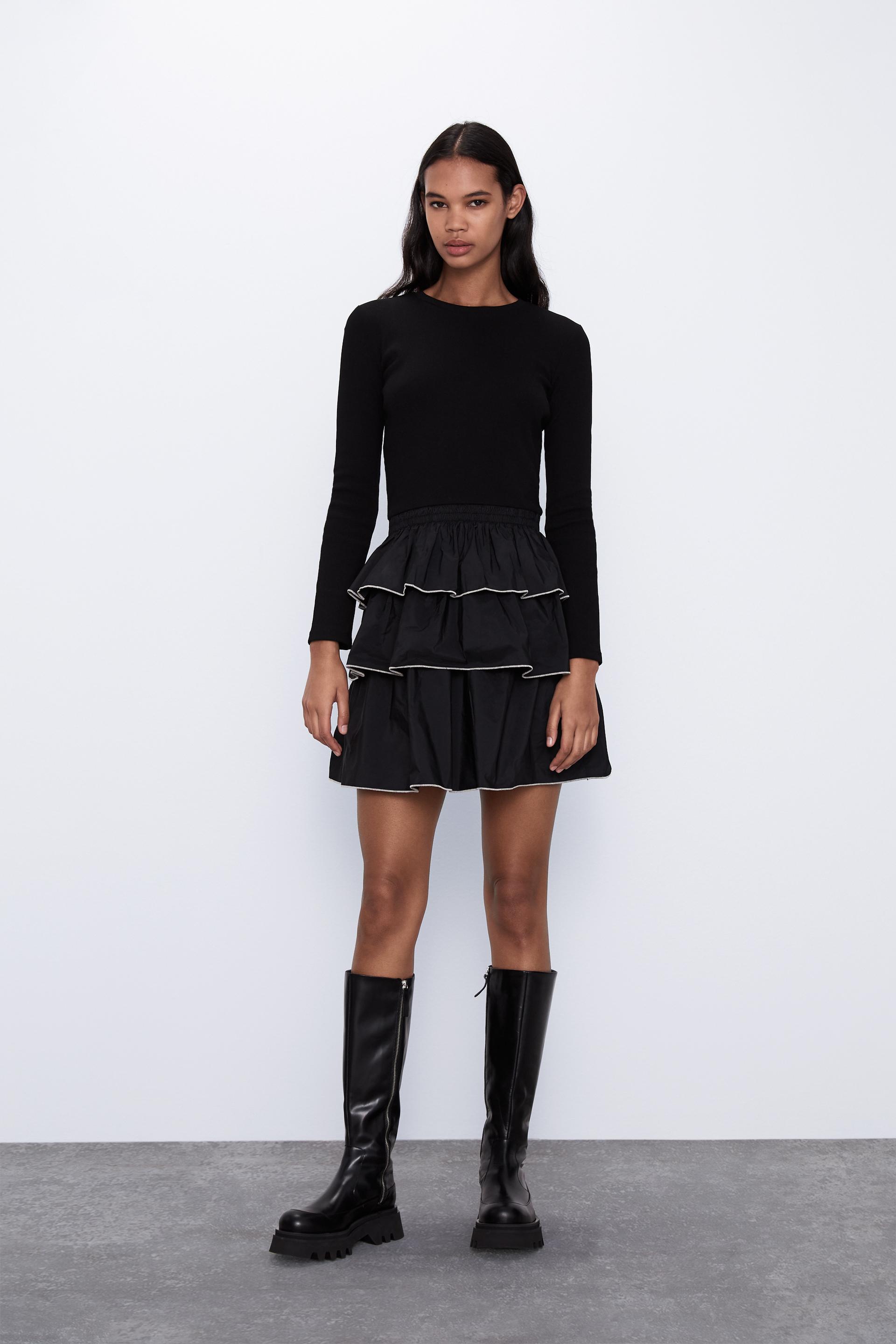 

Платье Zara  черный 5039308800, Платье Zara L черный 5039308800