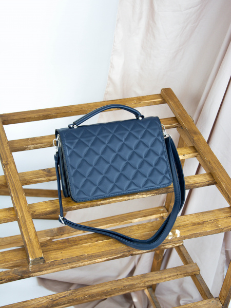 

Сумка №-2059 синій, размер 24*17*9