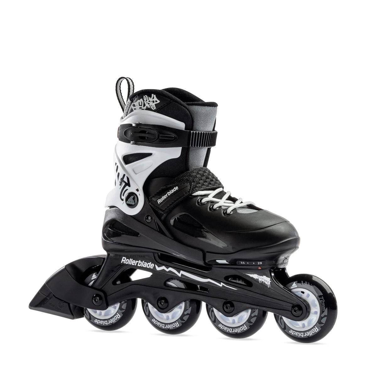 

Детские фрискейт ролики Rollerblade Fury 33-38 EU Black