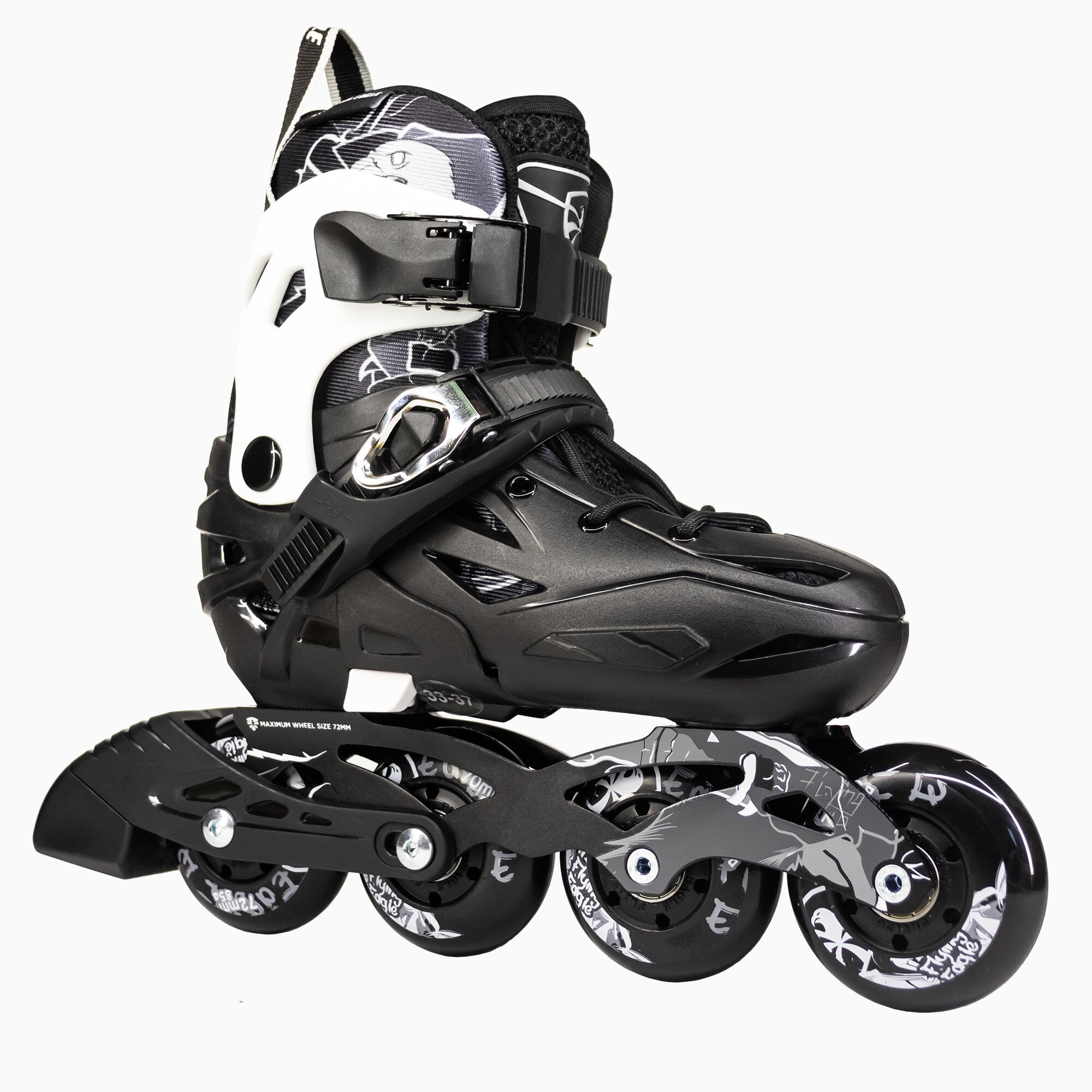 

Детские ролики Flying Eagle S5s+ 33-37 EU Black