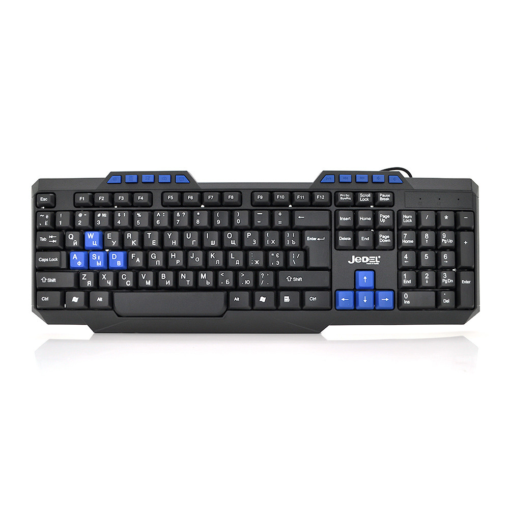 

Клавиатура Jedel K518/19265 Black USB