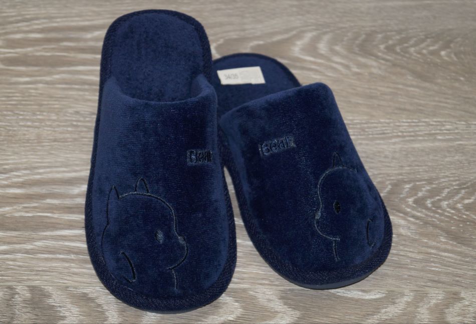 

Комнатные тапочки Lion G116-4 35 (22 см) синие