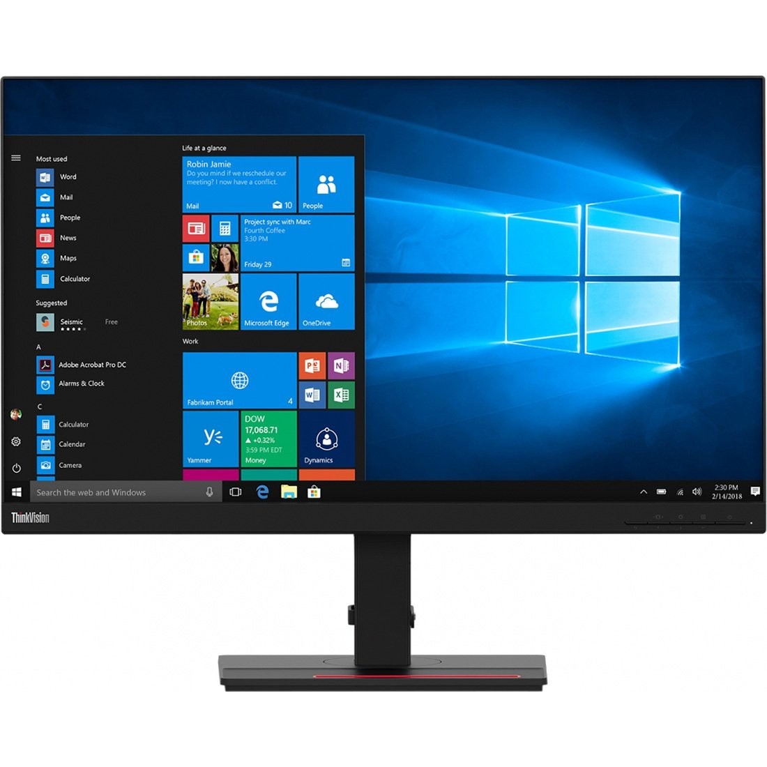 

Монитор Lenovo ThinkVision T27q-20 Monitor- 27" (61EDGAR2EU)