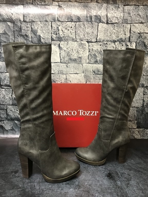 

Сапоги Marco Tozzi 2-25569-21-291 39 (25.5 см) Графитовые