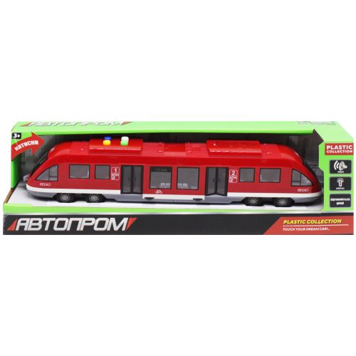 

Электропоезд "АВТОПРОМ", красный