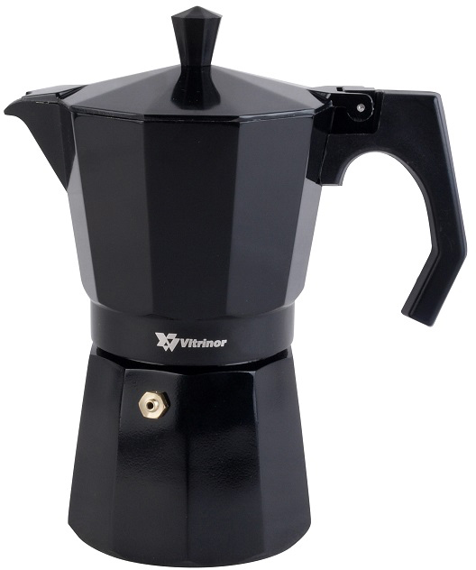 

Гейзерная кофеварка Vitrinor Black 9 чашек