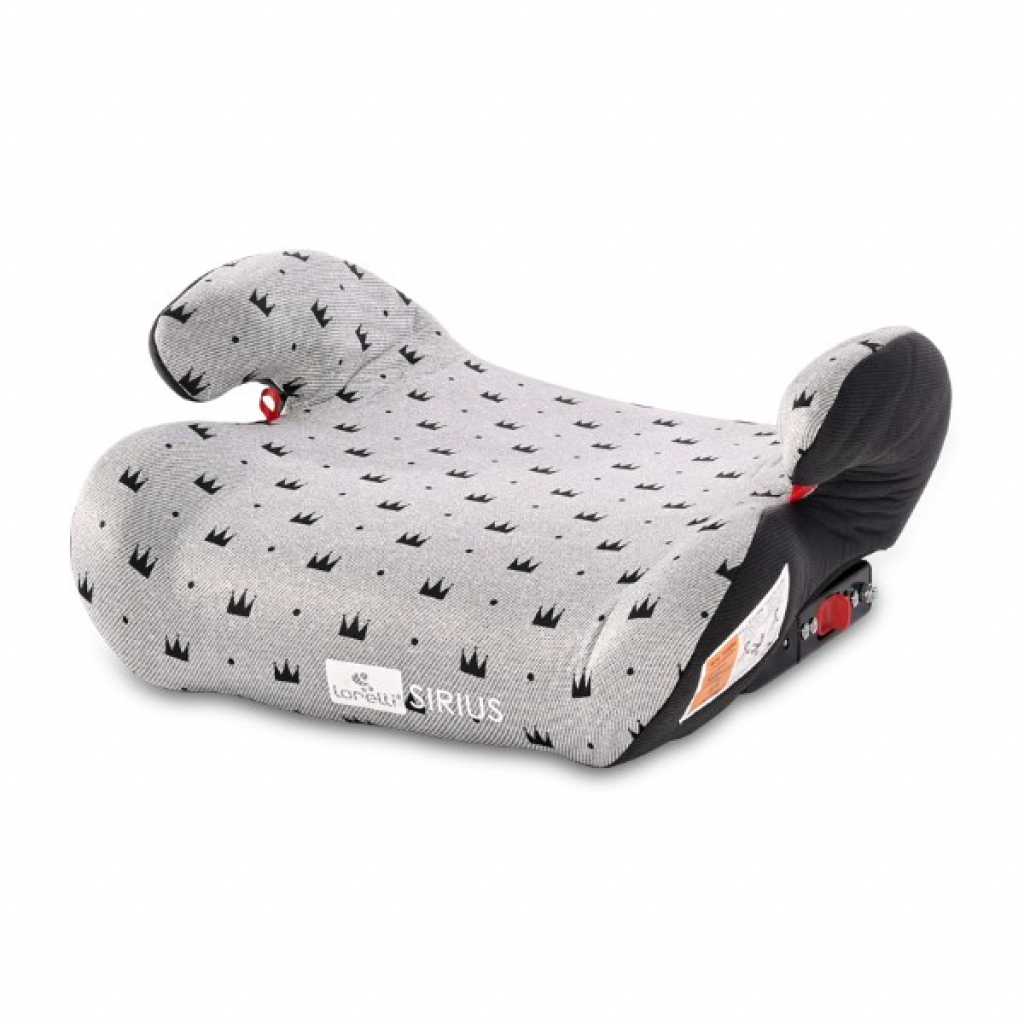 

Автокресло Lorelli Sirius Fix 22-36 кг grey crowns (SIRIUS grey crowns)