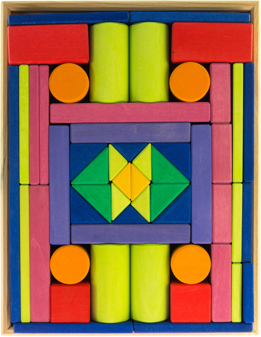 

Конструктор Nic деревянный Прованс большой 53 элемент (Nic523305)