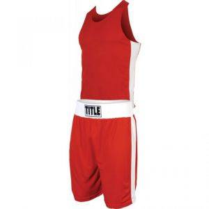 

Форма боксерская TITLE Aerovent Elite Amateur Boxing Set Размер: S Красная