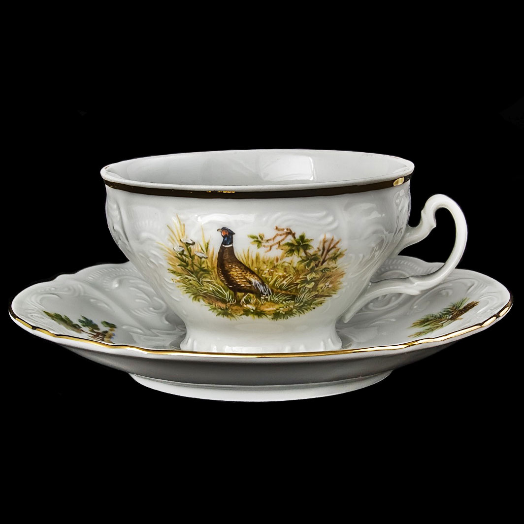 

Чашка с блюд . нс. н / н 155 ( 205мл ) 12пр./6п . bernadotte Thun фарфор Чехия