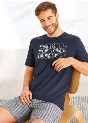 

Мужская пижама, домашний костюм Livergy размер  44/46 (0073М0043, Мужская пижама, домашний костюм Livergy размер S 44/46 (0073М0043)