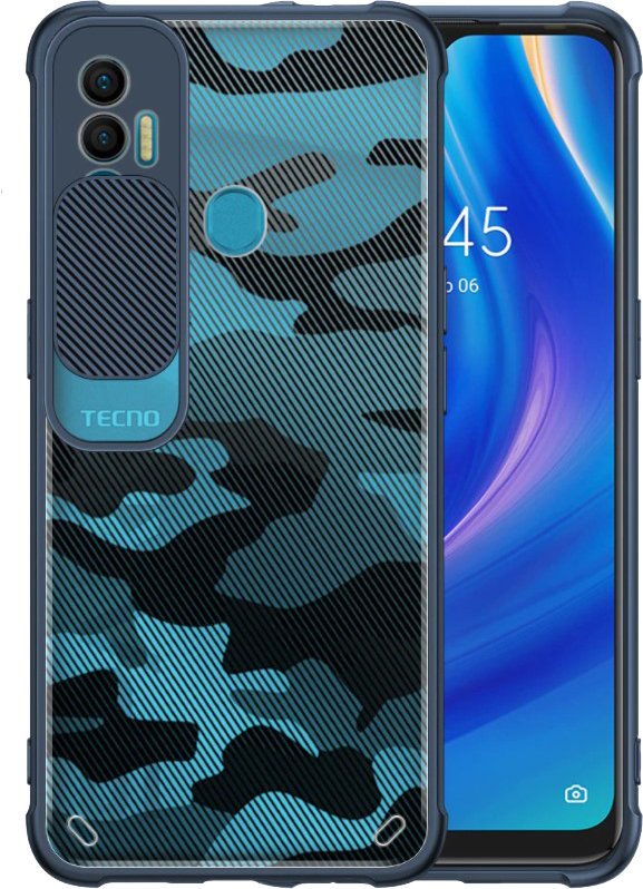 

Панель BeCover Rzants для Tecno Spark 7/7 Go/7T Blue