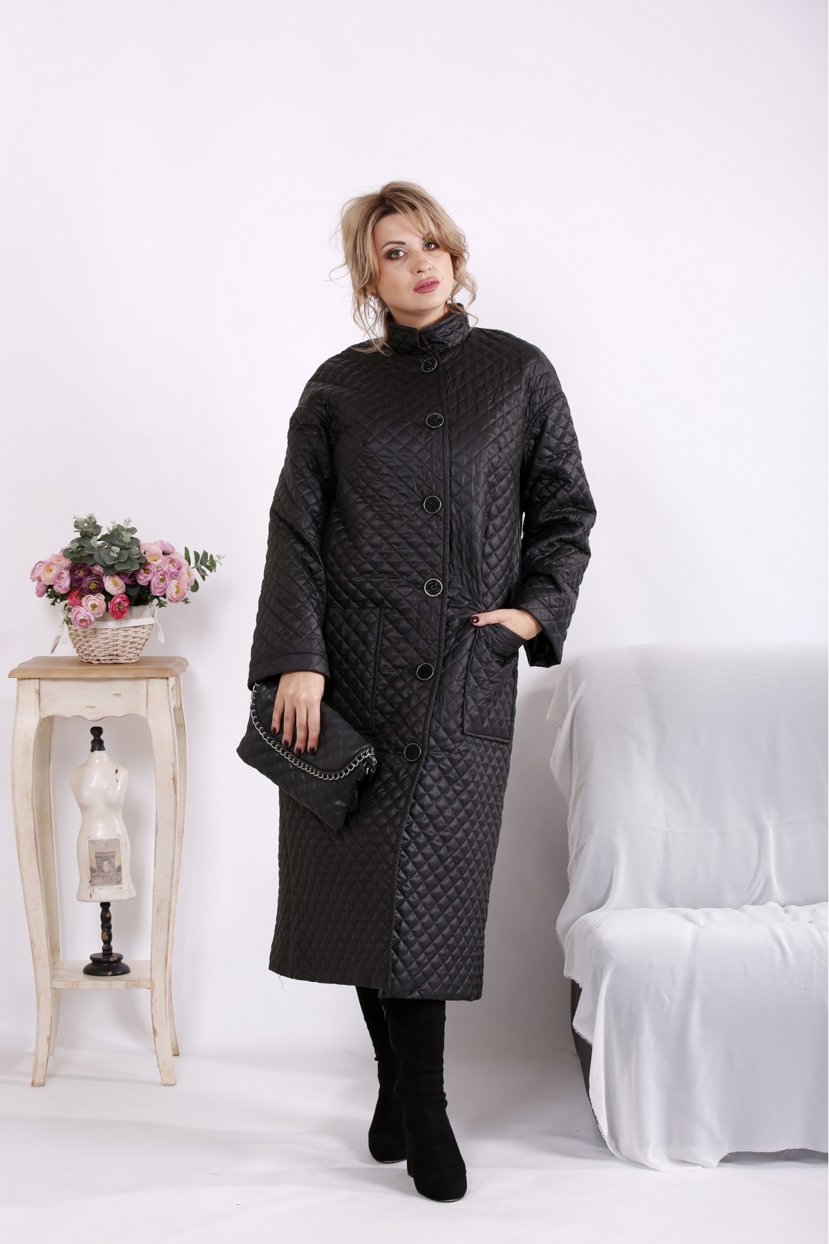 

Плащ Maximoda ЕGSt01604-1  черный, Плащ Maximoda ЕGSt01604-1 72 черный