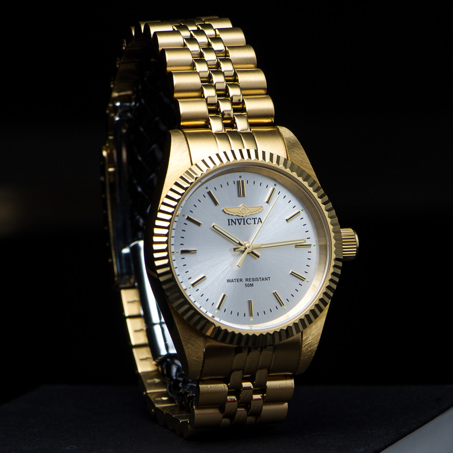 

Женские часы Invicta (Инвикта) 29407 золото