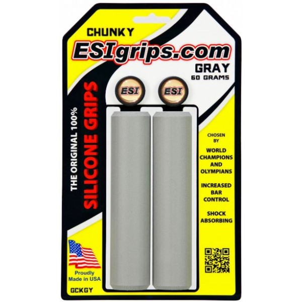 

Грипсы ESI Chunky Gray BO002