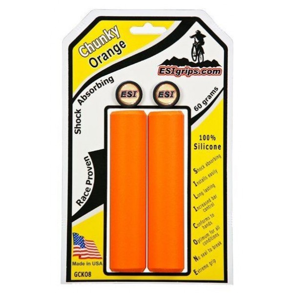 

Грипсы ESI Chunky Orange BO007