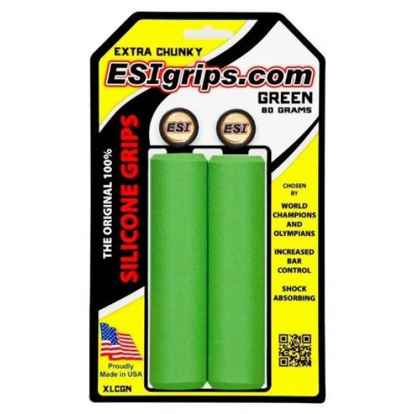

Грипсы ESI Extra Chunky Green BO015