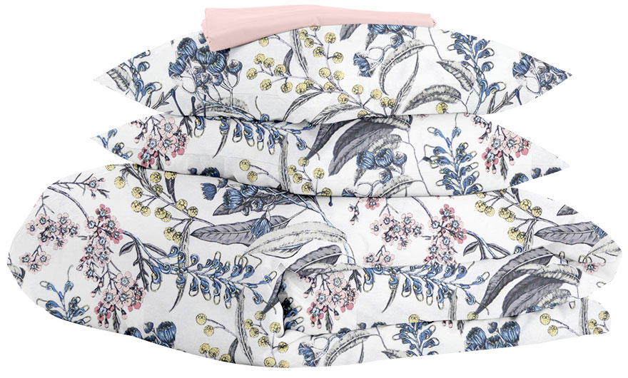 

Комплект постельного белья Cosas Flowers Yard El Rose 160х220