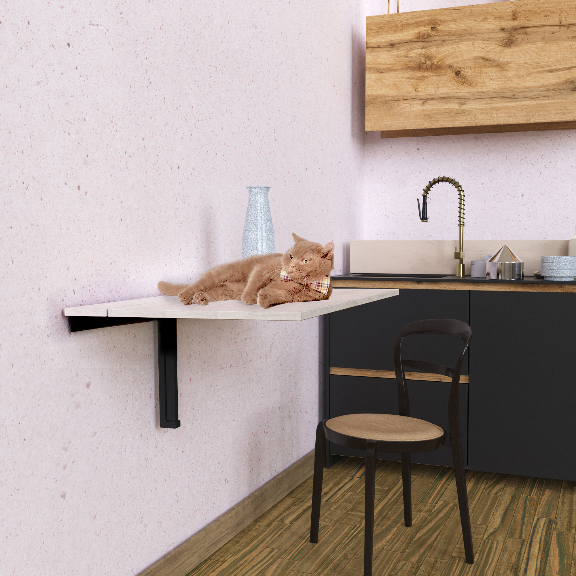 

Стол-трансформер Mini Art In Head 900x750x500 дуб шамони светлый