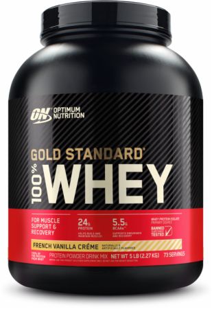 

Сывороточный протеин Optimum Nutrition 100% Whey Gold Standard 2,2 кг - французская ваниль