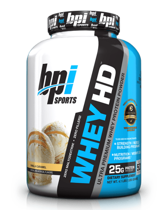 

Протеин BPI Sports WHEY HD 1850 гр - vanilla caramel