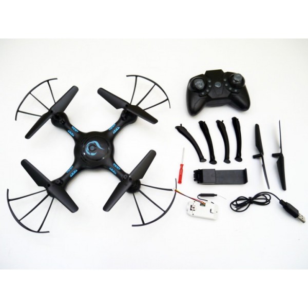 

Квадрокоптер Qun Yi Toys QY66-X05 с камерой и подсветкой black