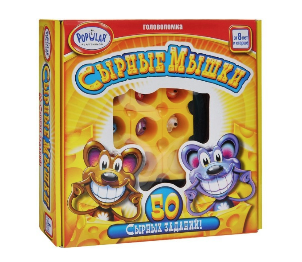 

Настольная игра Стиль Жизни Сырные мышки (Say Cheese) (704301) (755828704301)