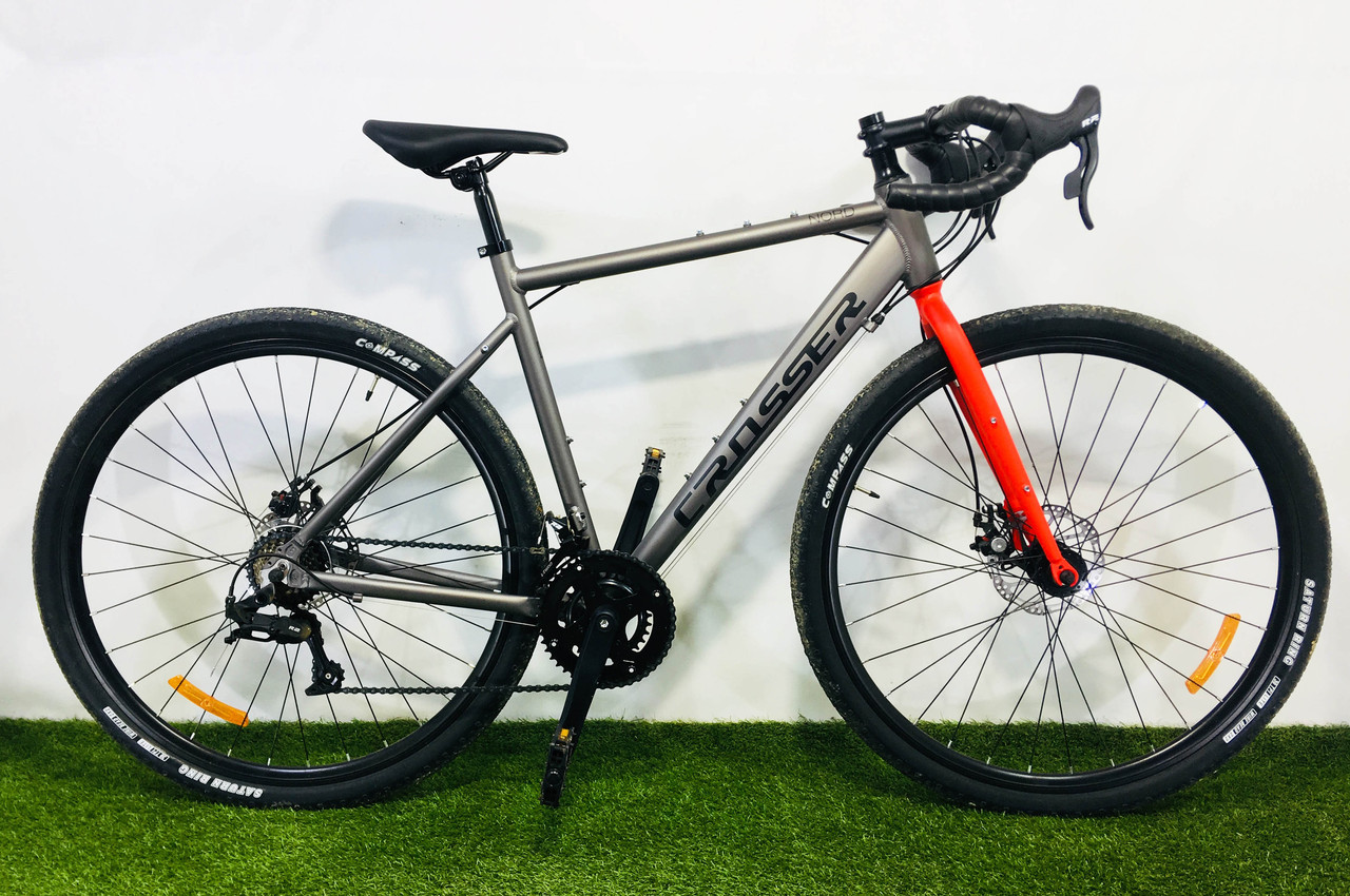 

Велосипед Crosser Gravel NORD 28" рама 17, 2021 (14S)