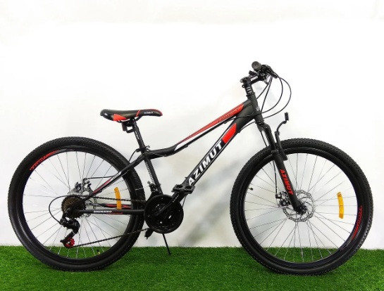

Велосипед Azimut Forest 24" D рама 12,5 черно-красный