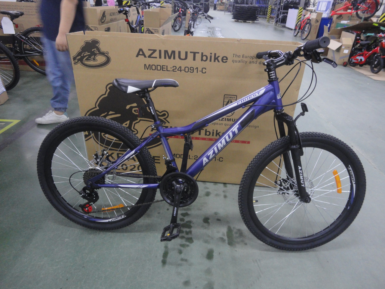 

Велосипед Azimut Forest 26" D рама 13 Фиолетовый