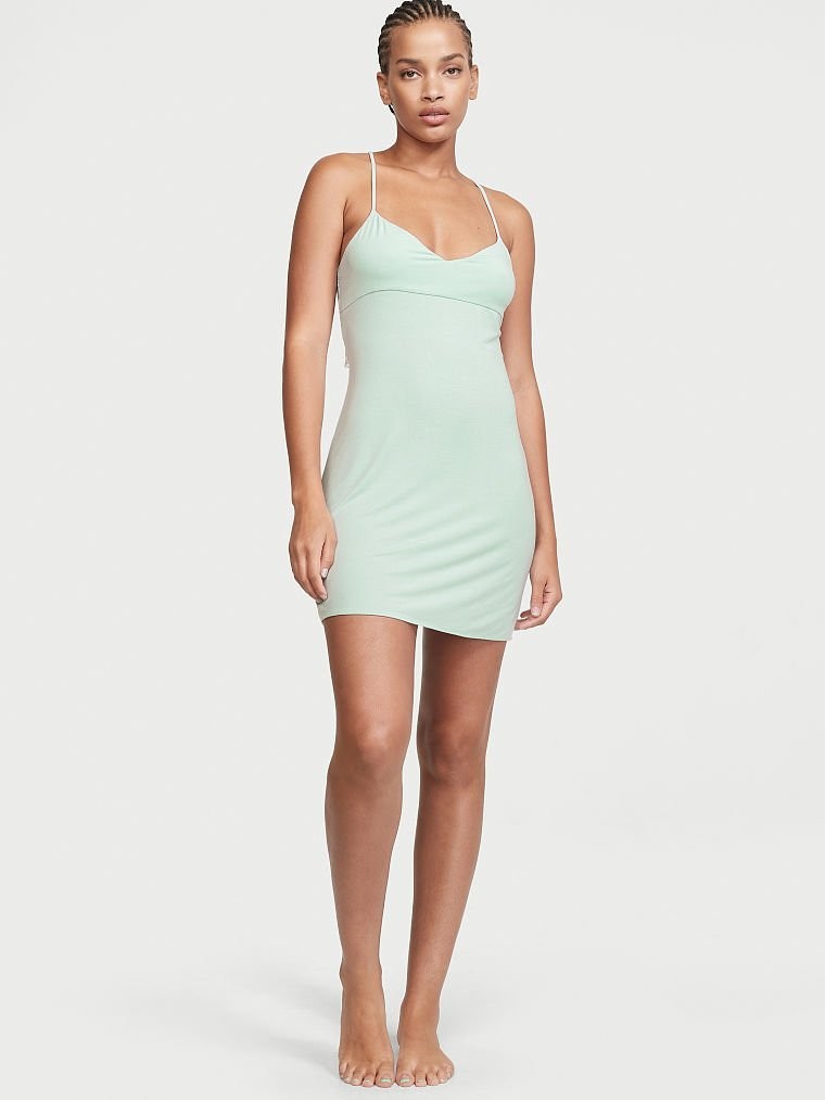 

Ночная сорочка Модал Victoria's Secret 412-421  Мятный, Ночная сорочка Модал Victoria's Secret 412-421 L Мятный
