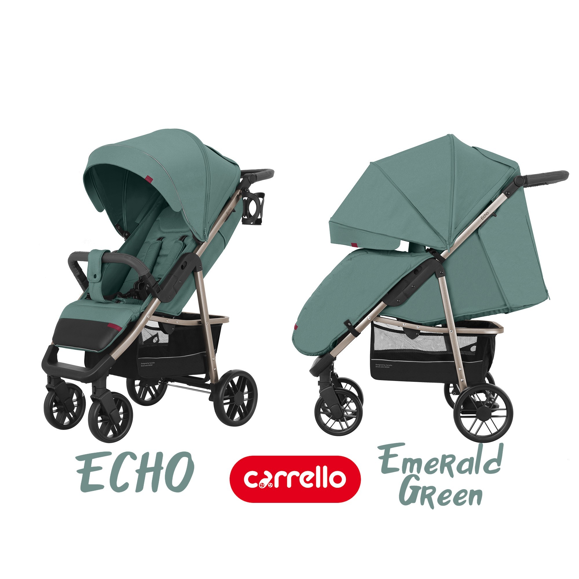

Прогулочная коляска Carrello Echo CRL-8508 Emerald Green