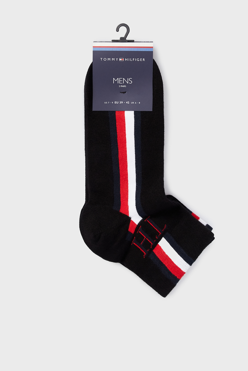 

Мужские черные носки (2 пары) Tommy Hilfiger 39/42 320203001