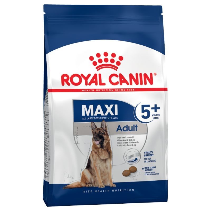 

Сухой корм Royal Canin Maxi Adult 5+ для собак крупных пород старше 5 лет 15 кг