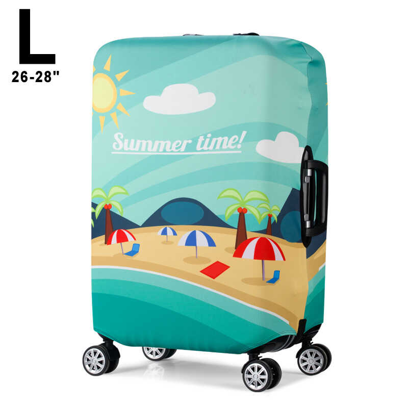 

Чехол на чемодан CoverCase Summer Time размер большой L 26-28" (CC-18987)