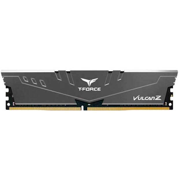 

Модуль пам'яті TEAM T-Force Vulcan Z Gray DDR4 3600MHz 16GB (TLZGD416G3600HC18J01)