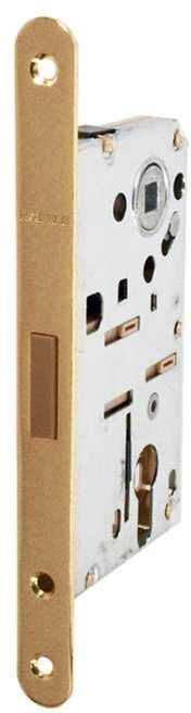 

Комплект магнитного замка Hafele с планкой и шурупами PC 18 х 196 мм сталь Бронза (489.10.966)