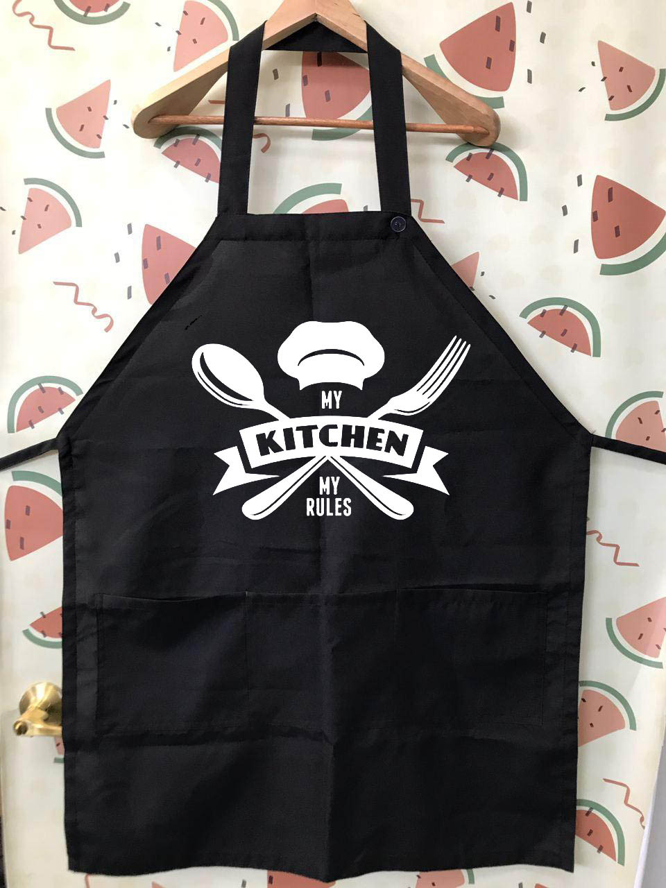 

Фартук с принтом "My kitchen my rules" 2