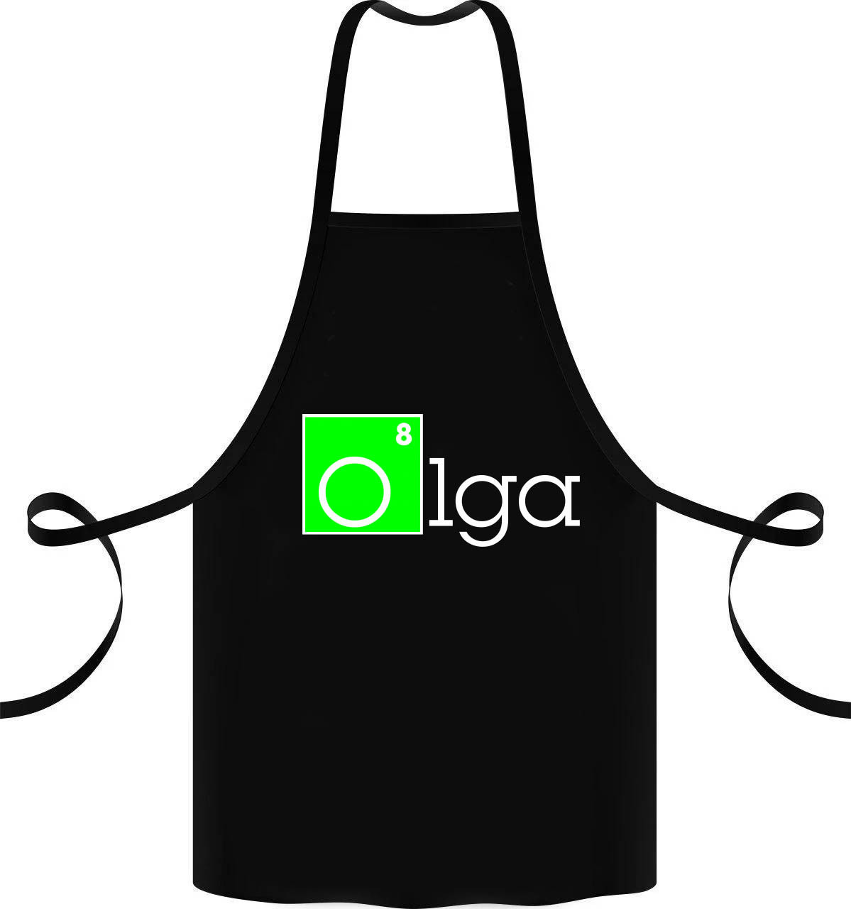 

Фартук с принтом "Olga"