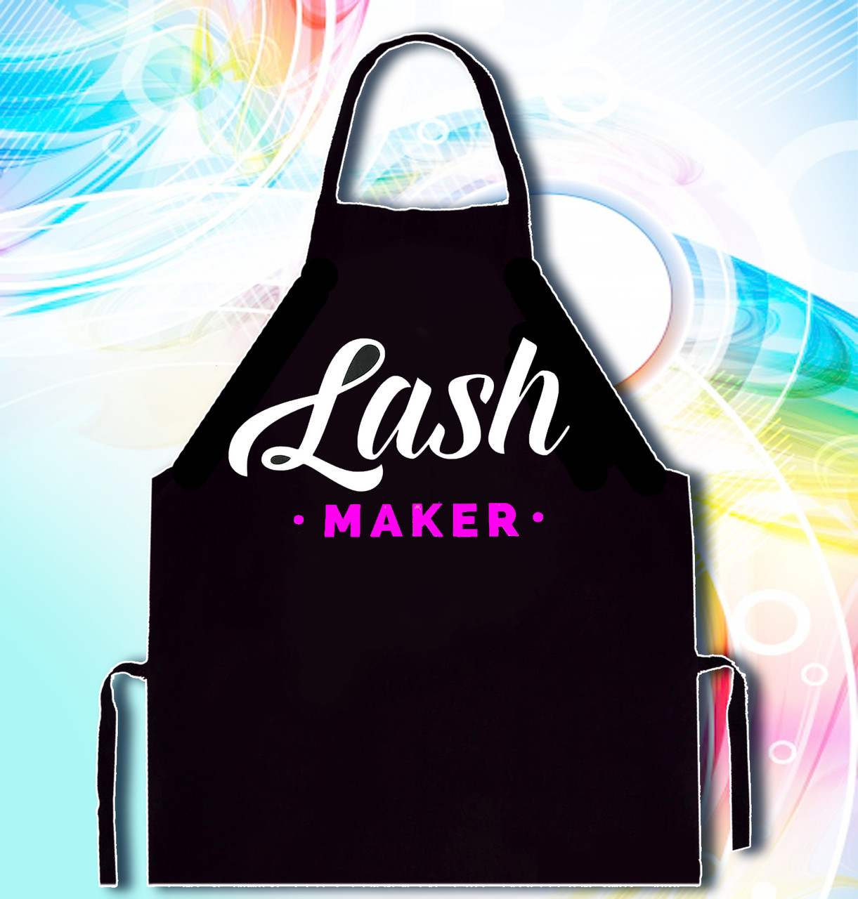 

Фартук мастера с принтом "Lash maker"