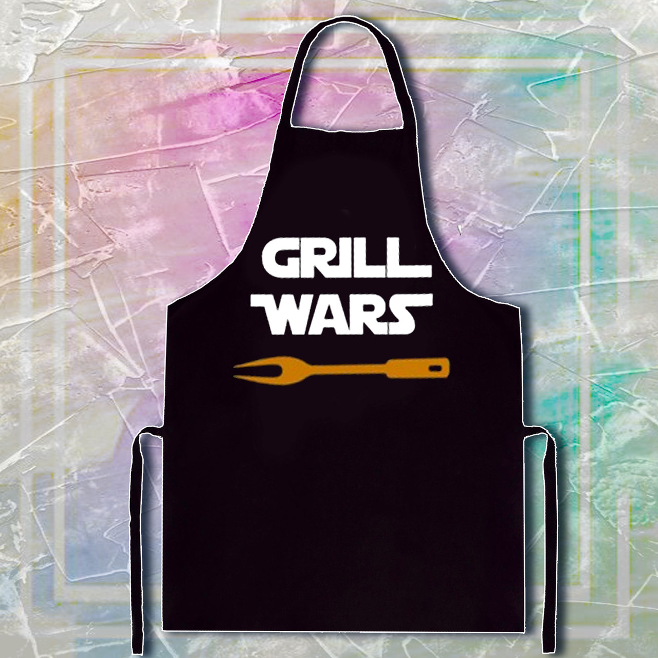 

Фартук с принтом "Grill wars"