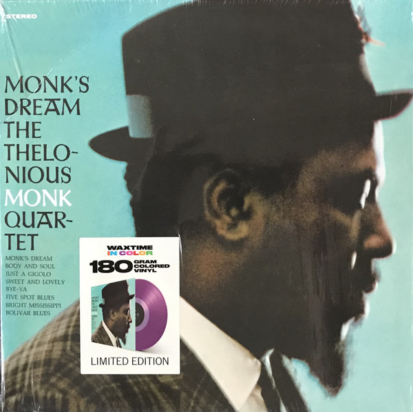 

Thelonious Monk Quartet - Monk’S Dream 1963/2018 (950618, Ltd., 180 Gm., Purple) Waxtime/EU Mint Виниловая пластинка (art.240491)
