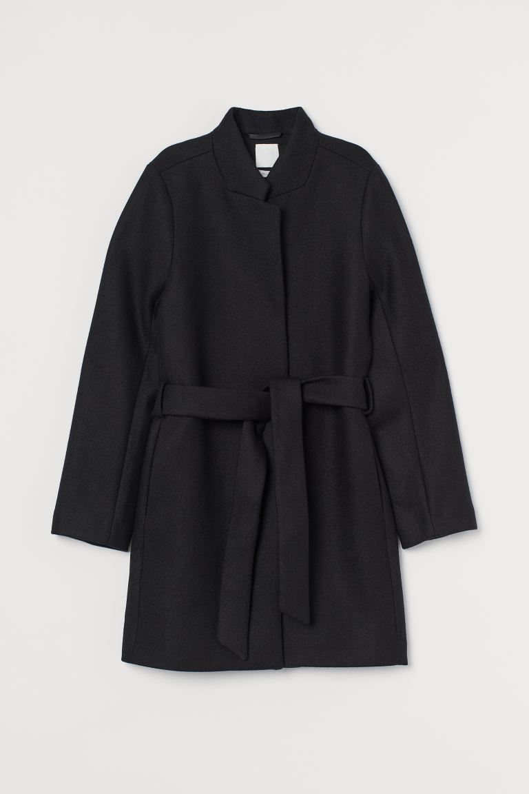 

Пальто H&M  Черный, Пальто H&M 34 Черный